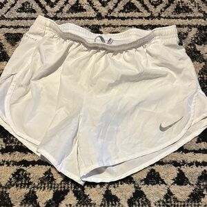 Nike Women's Athletic White Shorts